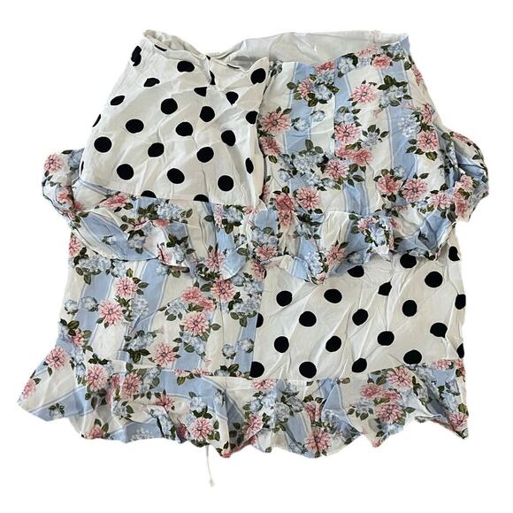 For Love & Lemons St Louis Mini Skirt Size Small - Picture 5 of 6